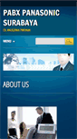 Mobile Screenshot of pabxpanasonic-surabaya.com