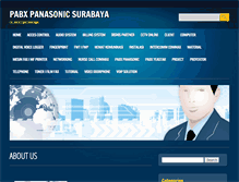 Tablet Screenshot of pabxpanasonic-surabaya.com